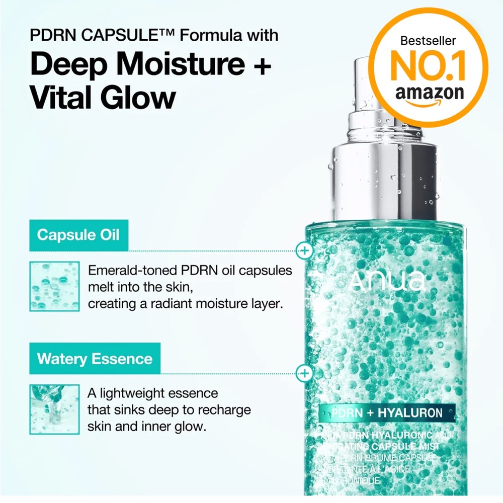 ANUA BNIB PDRN Collagen Glow Facial Serum Spray 100mL - Picture 6 of 10